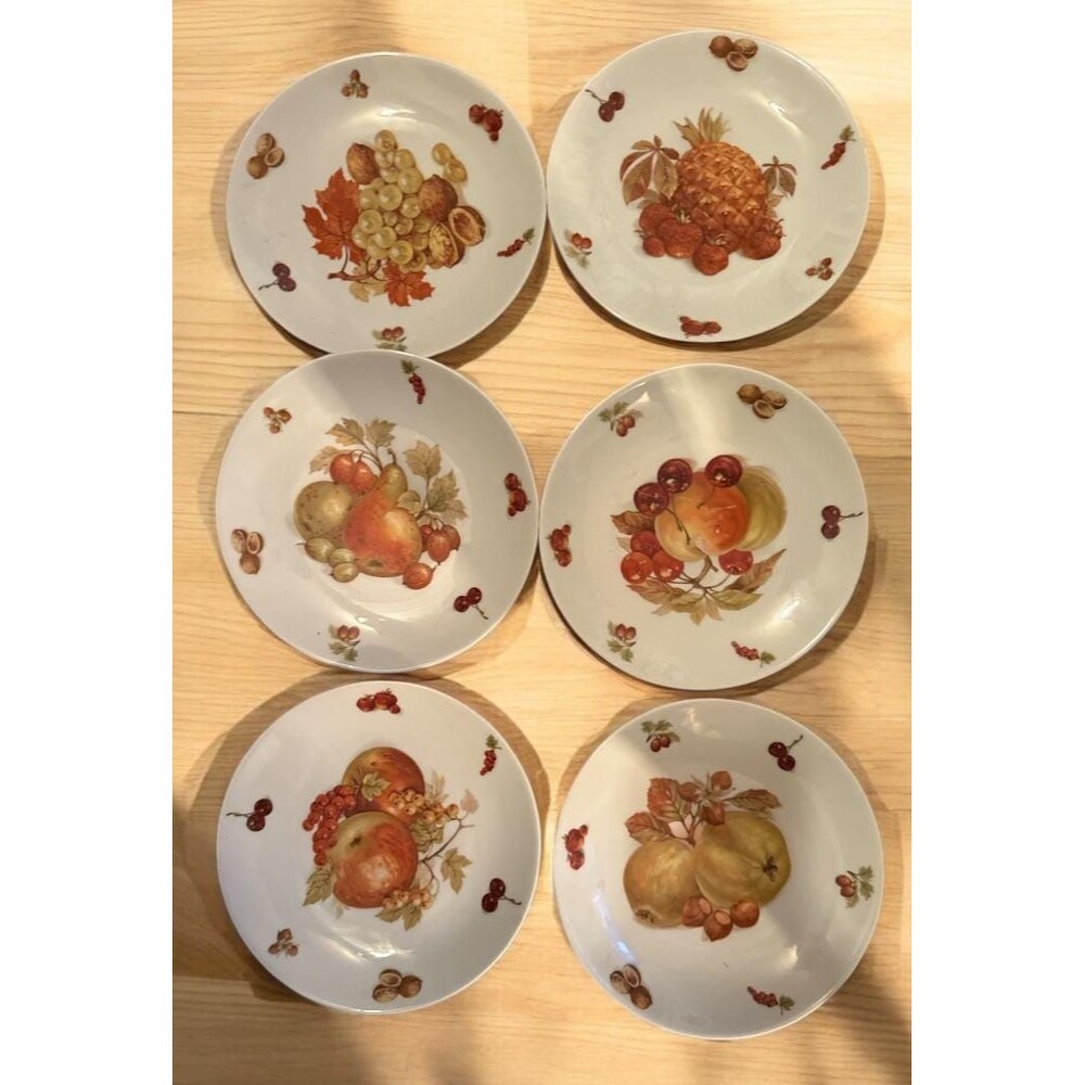 Seltmann Weiden Bavaria Western Germany salad luncheon plates